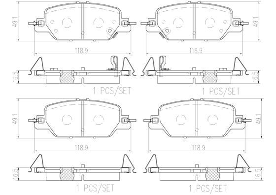 BREMBO P28097N BREMBO P28097N