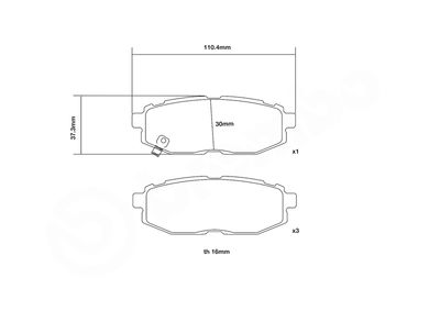 BREMBO 07.B315.39 BREMBO 07.B315.39