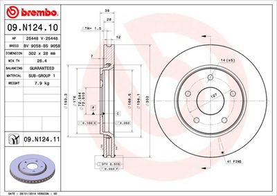 BREMBO 09.N124.11