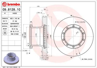 BREMBO 09.8128.10