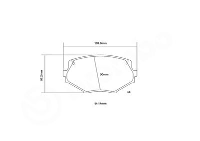 BREMBO 07.B314.06 BREMBO 07.B314.06