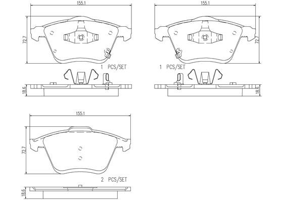 BREMBO P49038N