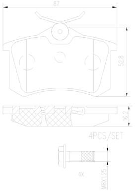 BREMBO P68024N