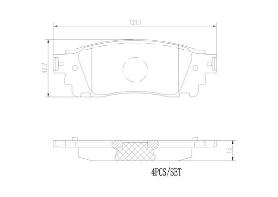 BREMBO P83166N