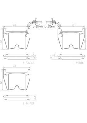 BREMBO P85078N