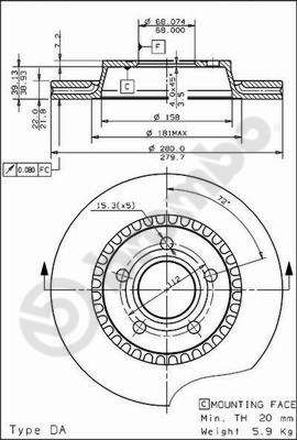 BREMBO 09.4964.10