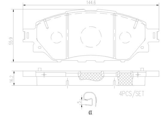 BREMBO P83167N BREMBO P83167N