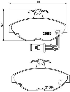 BREMBO P 52 011