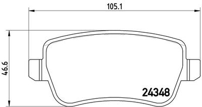 BREMBO P 23 102 BREMBO P 23 102
