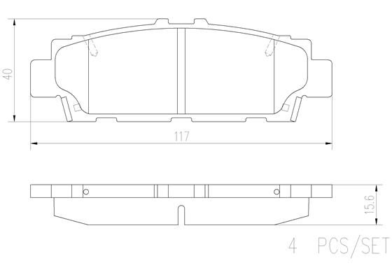 BREMBO P83032N