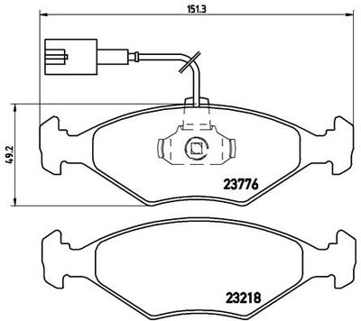 BREMBO P 23 122