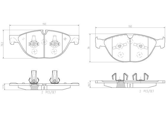 BREMBO P36025N