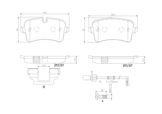 BREMBO P85150N