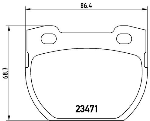 BREMBO P44006N