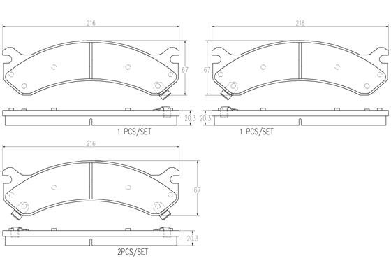 BREMBO P06013N