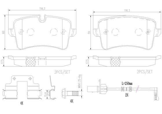 BREMBO P85157N