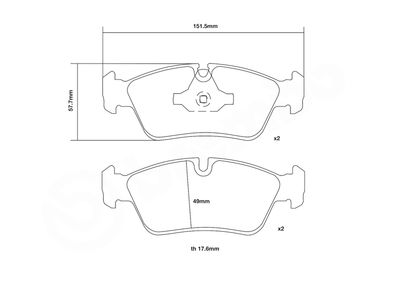BREMBO 07.B314.33 BREMBO 07.B314.33