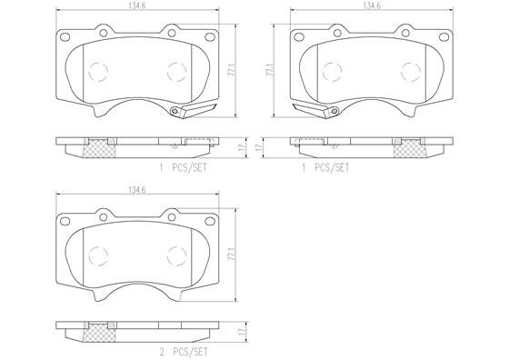 BREMBO P83102N