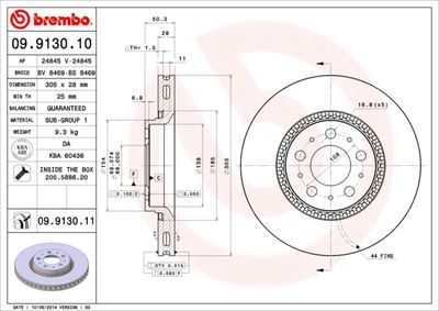 BREMBO 09.9130.10