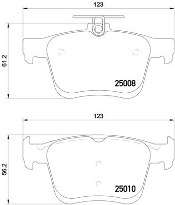 BREMBO P 85 125E BREMBO P 85 125E