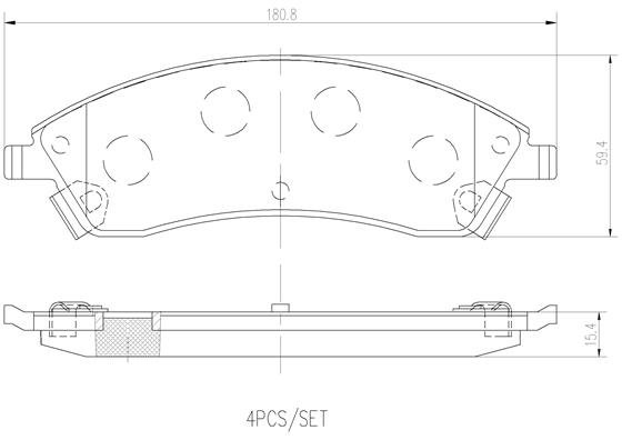 BREMBO P09019N