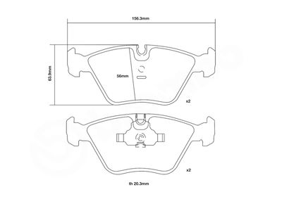 BREMBO 07.B314.32 BREMBO 07.B314.32