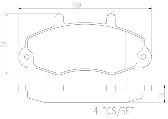 BREMBO P24032N