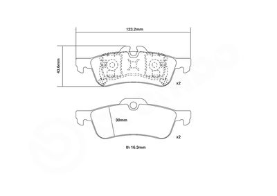 BREMBO 07.B315.10 BREMBO 07.B315.10