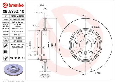 BREMBO 09.9352.10