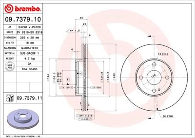 BREMBO 09.7379.10