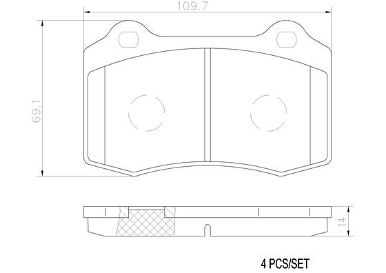 BREMBO P24073N