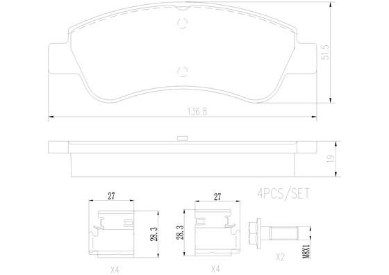 BREMBO P61066N