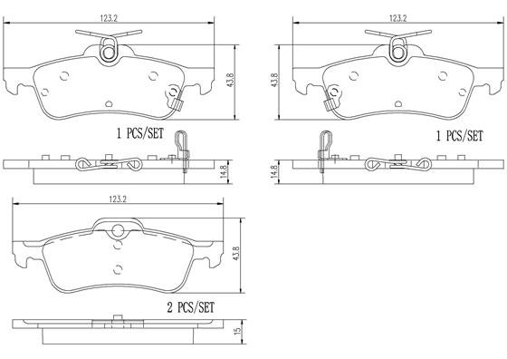 BREMBO P28070N