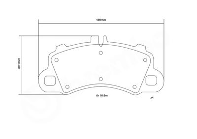 BREMBO 07.D435.63 BREMBO 07.D435.63