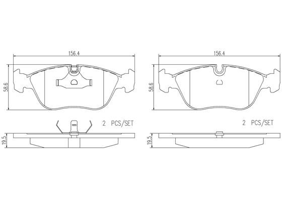 BREMBO P86013N