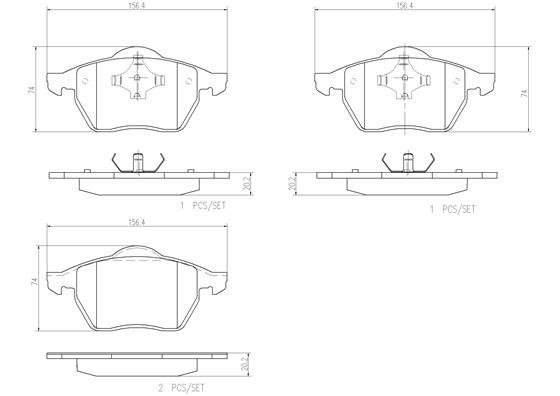 BREMBO P85036N