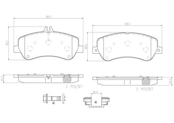 BREMBO P50086N