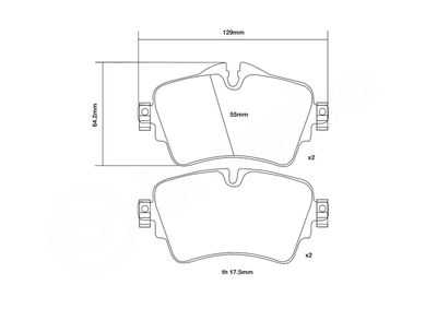 BREMBO 07.D435.69 BREMBO 07.D435.69
