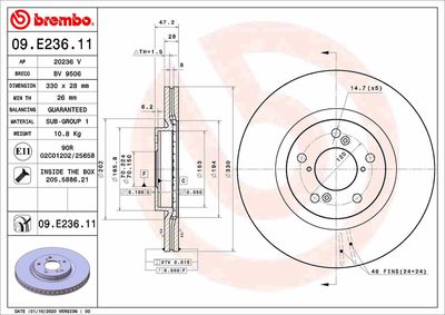 BREMBO 09.E236.11