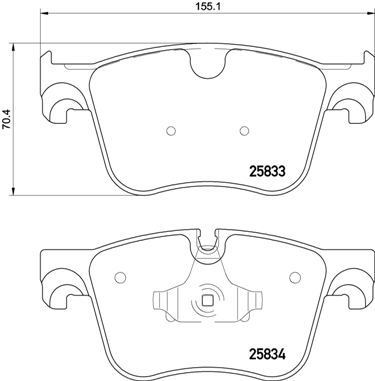 BREMBO P 61 123X