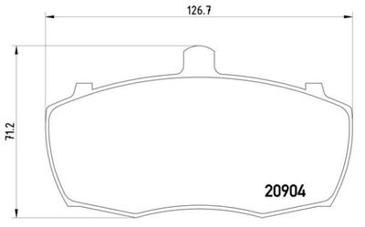 BREMBO P 52 013 BREMBO P 52 013