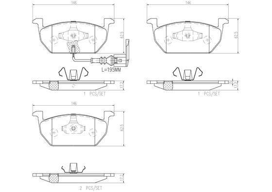 BREMBO P85137N