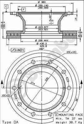 BREMBO 09.7383.20