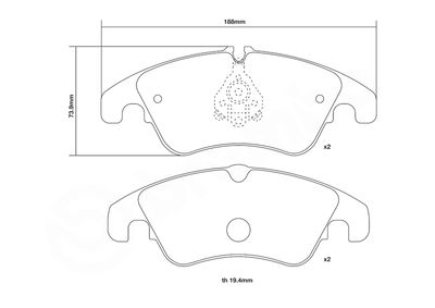 BREMBO 07.D435.21 BREMBO 07.D435.21
