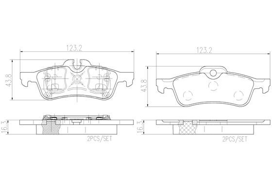 BREMBO P06032N