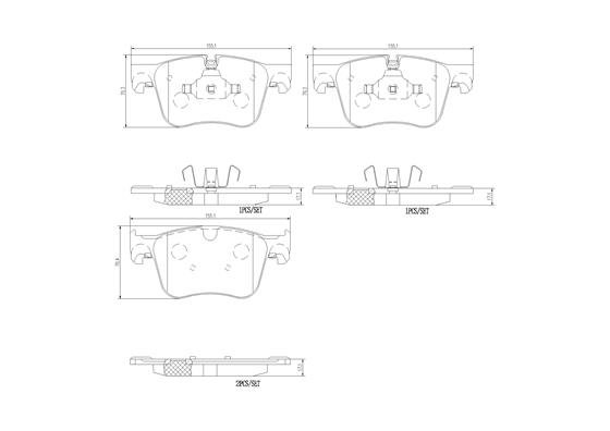 BREMBO P61127N