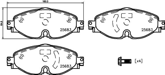 BREMBO P85147N