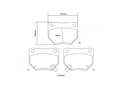 BREMBO 07.B315.19 BREMBO 07.B315.19