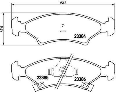 BREMBO P 30 009