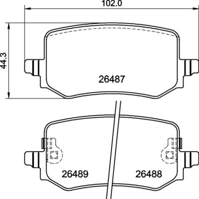 BREMBO P 30 139 BREMBO P 30 139